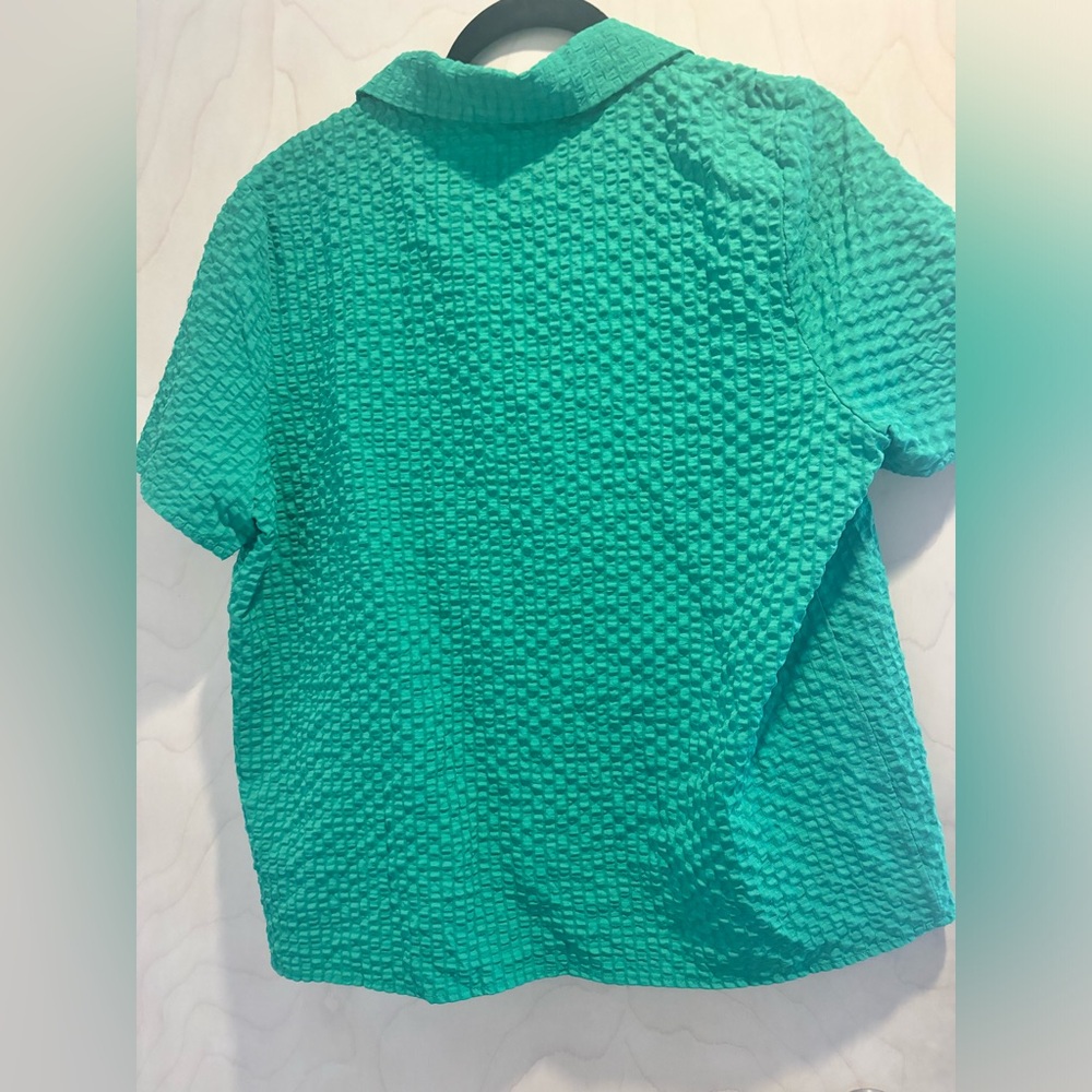 Vici Bubble Textured Button Down Top - image 5